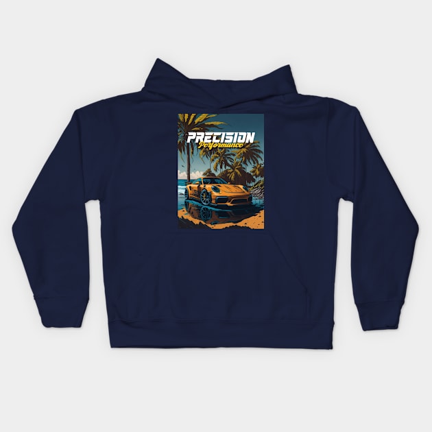 Precision Performance Kids Hoodie by By_Russso